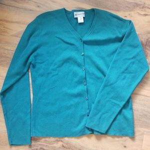 Vintage Pendleton Teal Sweater EUC